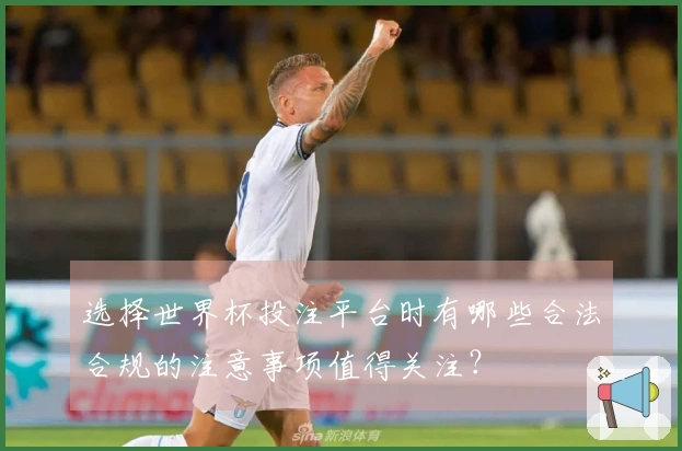 选择世界杯投注平台时有哪些合法合规的注意事项值得关注？